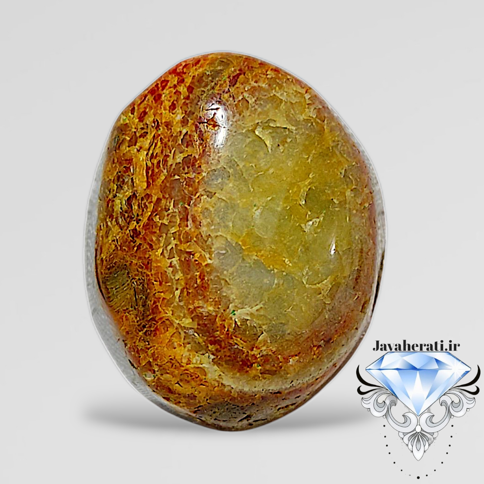 نگین عقیق سلطانی طبیعی S101