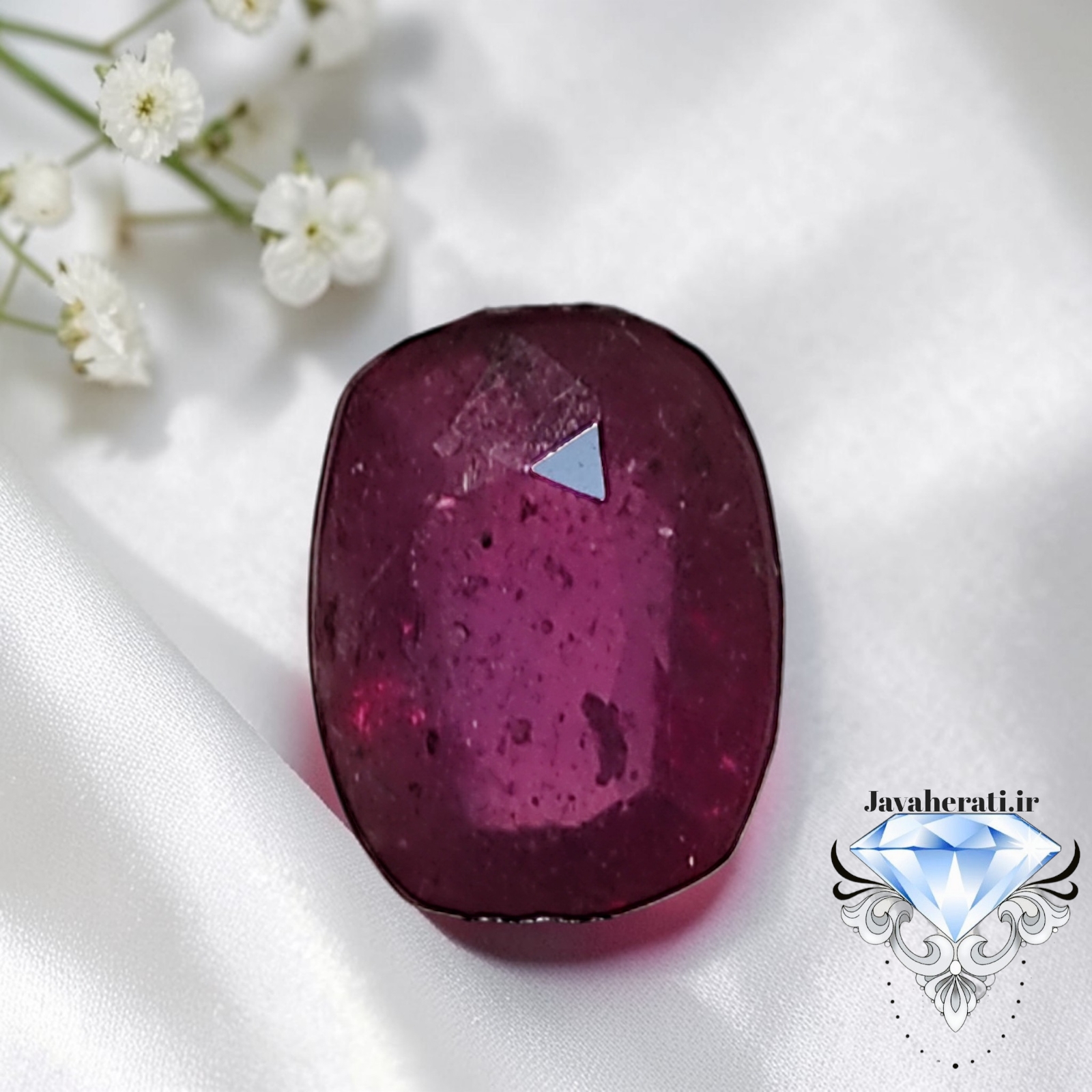 نگین یاقوت سرخ طبیعی آفریقا R30