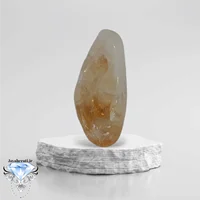 سنگ راف سیترین طبیعی و ارزشمند 15قیراطی