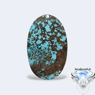 نگین فیروزه معدنی نیشابور T34