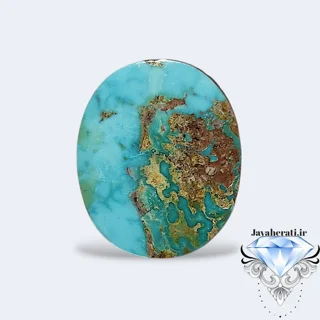 نگین فیروزه بسیار زیبای نیشابوری T39