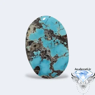 نگین فیروزه خوشرنگ نیشابور T52