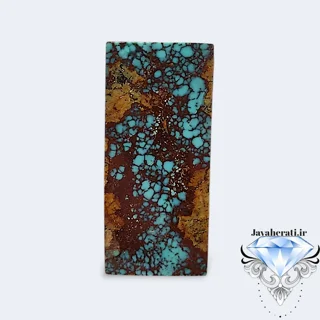 نگین فیروزه نیشابوری تراش مستطیل T56