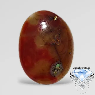 نگین عقیق سلطانی سرخ طبیعی  s103