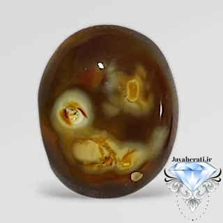 نگین عقیق سلطانی معدنی و ارزشمند  S108