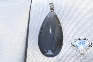 آویز عقیق کبود فردوس A33