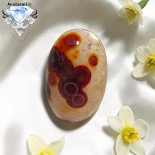 نگین عقیق باباقوری خوشرنگ و خاص S121