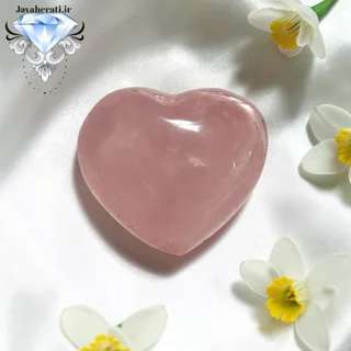 نگین مدالی رزکوارتز خوشرنگ و کیفیت بالا R21