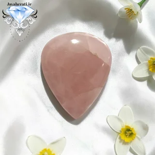 نگین مدالی رزکوارتز R22