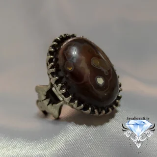 انگشترمردانه عقیق ملکی خاص S104