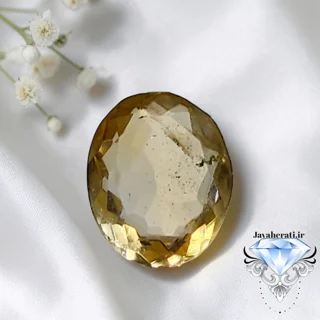 نگین سیترین طبیعی برزیلی C27