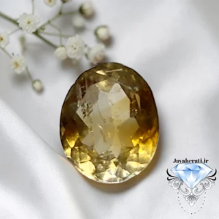 نگین سیترین طبیعی  C28