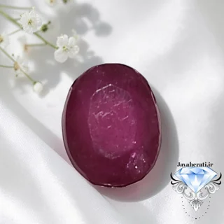 نگین یاقوت سرخ طبیعی آفریقا R26