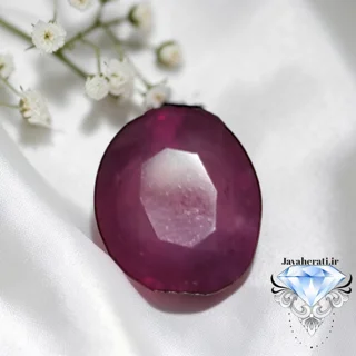 نگین یاقوت سرخ طبیعی آفریقا R22