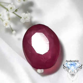 نگین یاقوت سرخ طبیعی آفریقا R23