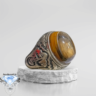 انگشتر مردانه سه پوست سلیمانی