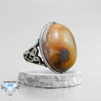 انگشتر عقیق سلیمانی خوشدست وزیبا