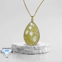 گردنبند عقیق سلیمانی آفریقایی A24