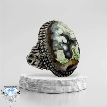 انگشتر جزع سلطانی زیبا وارزشمند