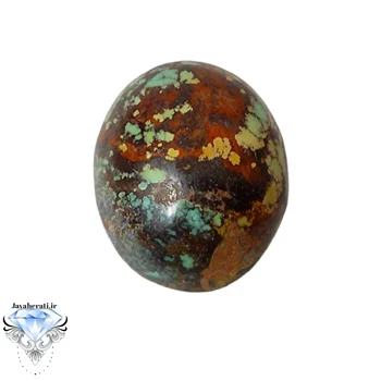 نگین فیروزه شجری دامله نیشابور اصیل و معدنی T32