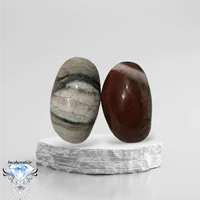 جفت مهره برد عقیق سلیمانی قدیمی وبینظیر