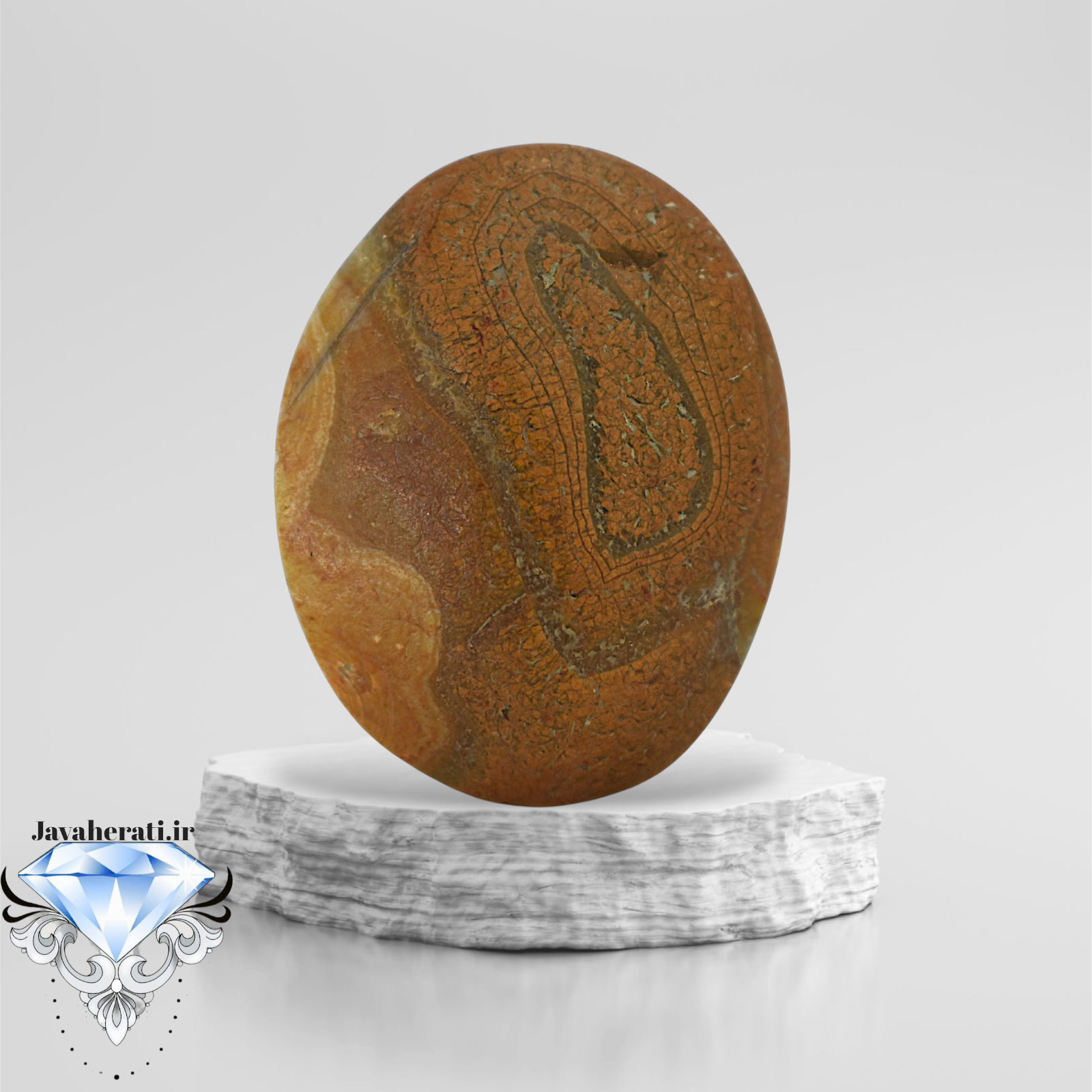 نگین عقیق سلطانی حجازی بی تکرار  S99