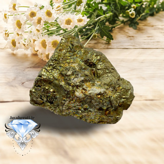 سنگ پیریت طلایی معدنی 40گرمی