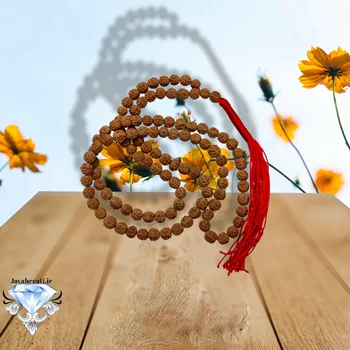 تسبیح رودراکشا 101دانه زیباوارزشمند