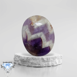 نگین آمیتیس لیس آگات طبیعی