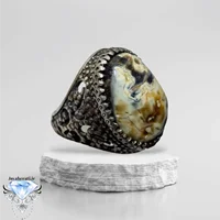 انگشتر عقیق سلطانی مصور فعال و روحانیت دار