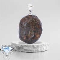 آویز سنگ سلطانی لامه دار اصیل و معدنی A26