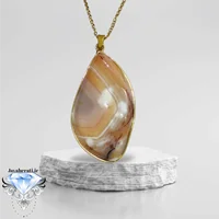 گردنبند عقیق سرخ سلیمانی آفریقایی A22