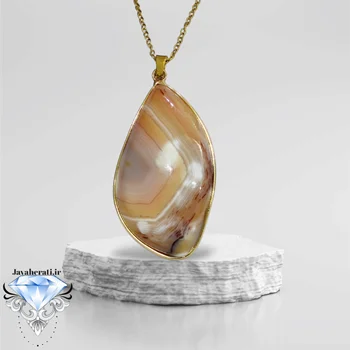 گردنبند عقیق سرخ سلیمانی آفریقایی A22