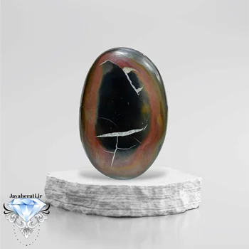 نگین سپتارین سیاه طبیعی بسیار خاص