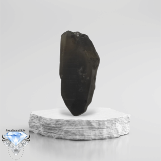 بلور کوارتز دودی معدنی و درشت