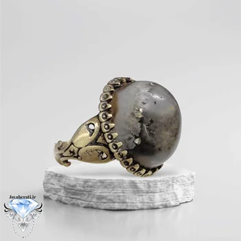 انگشتر تیتانیوم کوارتز معدنی بینظیر و بیتکرار