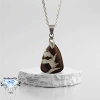 آویز سنگ سپتارین مصور