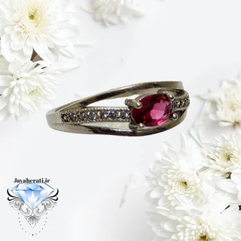 انگشتر نقره دخترانه جواهرکاری زیباوخاص
