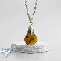 گردنبند کهربا طبیعی بالتیک