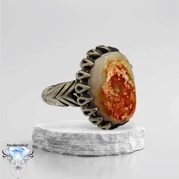 انگشتر عقیق سلیمانی سلطانی خوش طبع و ارزشمند