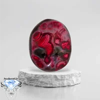 نگین عقیق ملکی دموی (خونی) کیفیت عالی