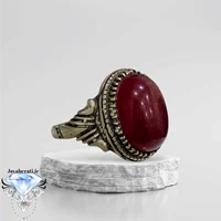 انگشتر آلیاژی جید سرخ
