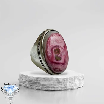 انگشتر عقیق سلیمانی ملکی مصور زیبا وخاص