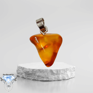 آویز کهربا بالتیک لهستان اصیل وارزشمند
