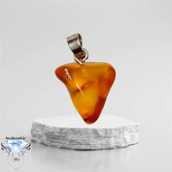 آویز کهربا بالتیک لهستان اصیل وارزشمند