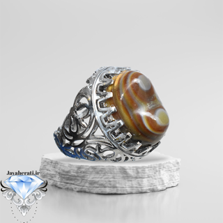 انگشترمردانه عقیق باباقوری دوکوهان