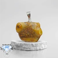 آویز عقیق سلطانی باباقوری مصور A17