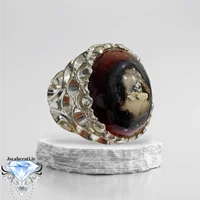 انگشتر نقره سلطانی مصور مالزی