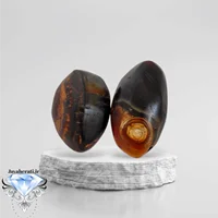 جفت مهره عقیق سلیمانی بسیار خاص