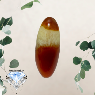 مهره عقیق سلیمانی مژه دار زیباوارزشمند